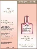Creme Prodigieuse  Femei  Set  Crema pentru fata pentru piele uscata   Ser hidratant anti imbatranire  10 ml