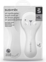 Set of combs/brushes Suavinex White (2 Pieces) - Image 4