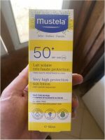 Zonnemelk voor kinderen Mustela SPF 50+ (100 ml) - Image 4