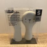 Set of combs/brushes Suavinex White (2 Pieces)
