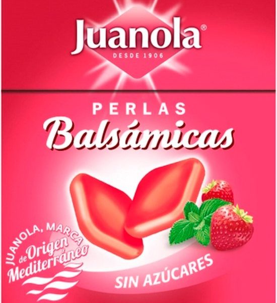 Juanola Strawberry Menthol Balsamic Pearls 25g