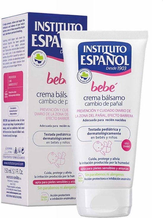 550x736-23 Crème voor Dagelijkse Zorg voor Verschoongebied Instituto Español (150 ml) - Image 1