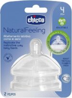 Chicco - 2 Pcs Feeding Pacifier Step Up 6m+ Food Flow - Image 2