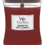 WoodWick Hourglass Medium Geurkaars - Cinnamon Chai