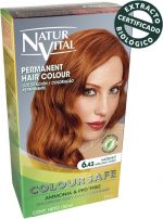Coloursafe Permanent Hair Color By Natur Vital #6.43-hazelnut - Image 2