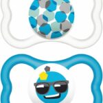 Mam Baby Air 6+ Blue Silicone Soother 2u