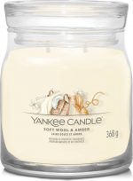 Yankee Candle - Soft Wool & Amber Signature Medium Jar - Image 2