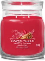 Yankee Candle Signature Sparkling Cinnamon Medium Jar