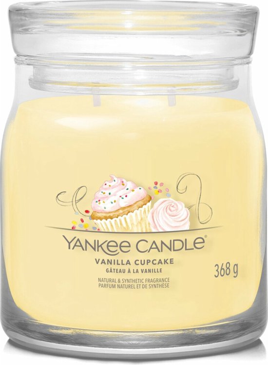 550x748-81 Yankee Candle - Vanilla Cupcake Signature Medium Jar - Image 1