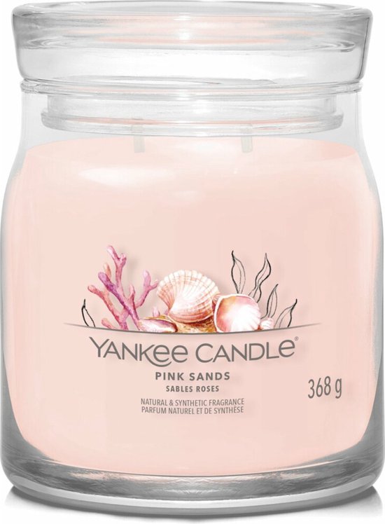 550x748-85 Yankee Candle - Pink Sands Signature Medium Jar - Image 1