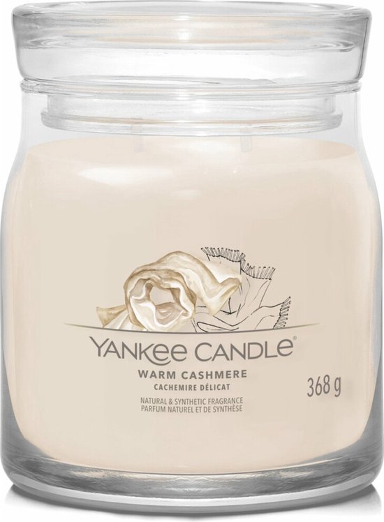 550x748-87 Yankee Candle - Warm Cashmere Signature Medium Jar - Image 1