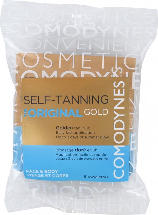 550x749-35 Zelfbronsende doekjes Natural & Fast Bronzing Comodynes (8 uds) (8 uds) - Image 1