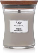 WoodWick Hourglass Medium Geurkaars - Fireside