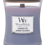 WoodWick Hourglass Medium Geurkaars - Lavender Spa