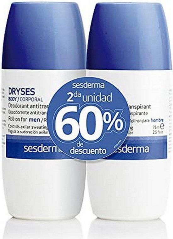 550x761-27 Deodorant Roller Sesderma Dryses Mannen (2 x 75 ml) - Image 1