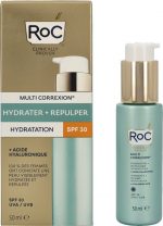 Hydrate + Plump Moisturizing Cream With Hyaluronic Acid Spf30 By Roc 50 Ml - Image 3