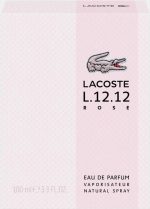 Lacoste L.12.12 Rose Eau de Parfum 100ml - voor Vrouwen - Image 3