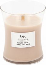 WoodWick Hourglass Medium Geurkaars - Vanilla & Sea Salt - Image 2