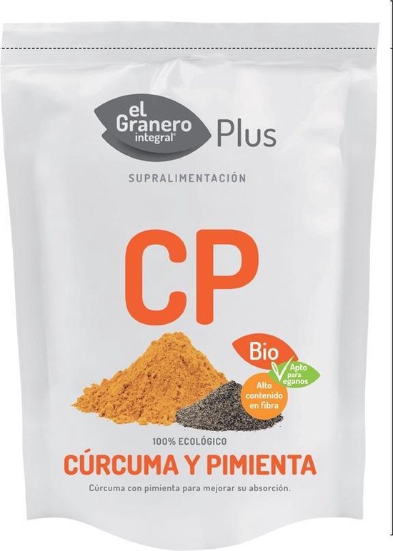 550x772-43 Granero Curcuma Y Pimienta Bio 200g - Image 1