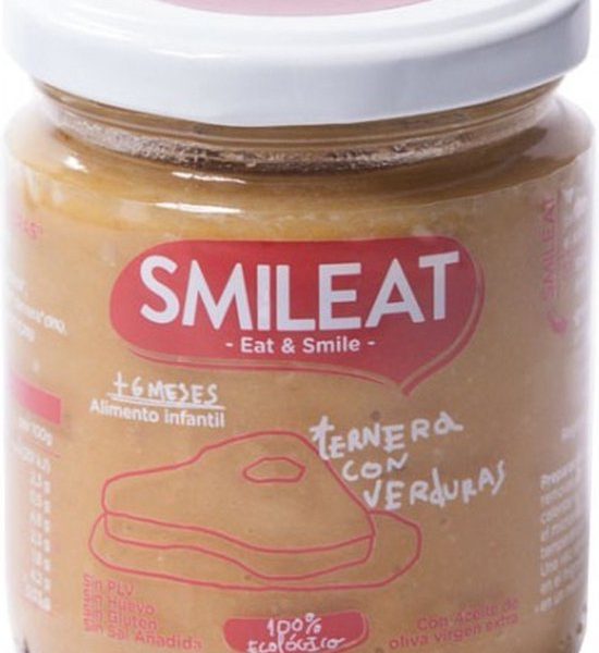 Smileat Potito Bio Ternera Con Verduras 230g