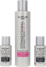 Haarstijlbehandeling Keratin Anti-frizz Xtrem Care Kativa (3 pcs) Beschadigd haar