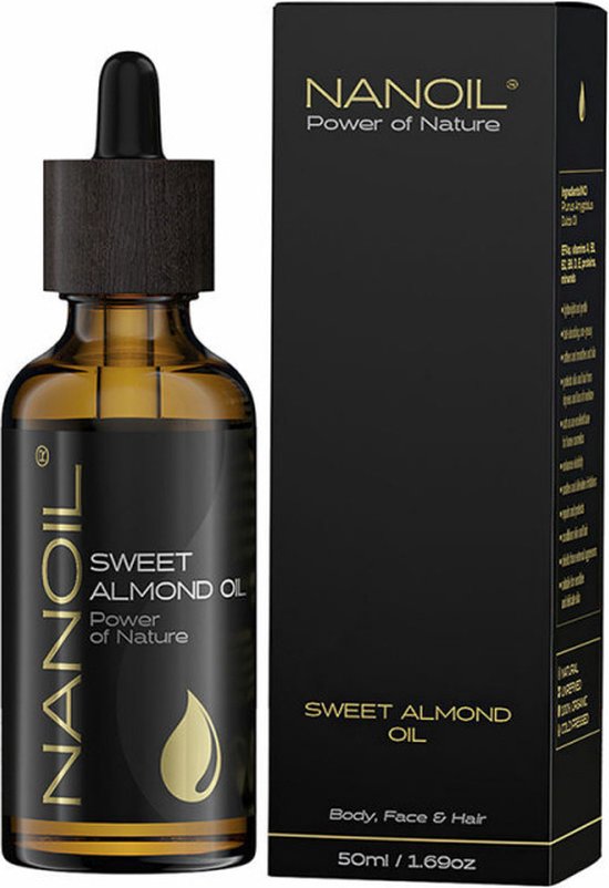 550x802-55 Lichaamsolie Nanoil Power Of Nature Zoete amandel (50 ml) - Image 1