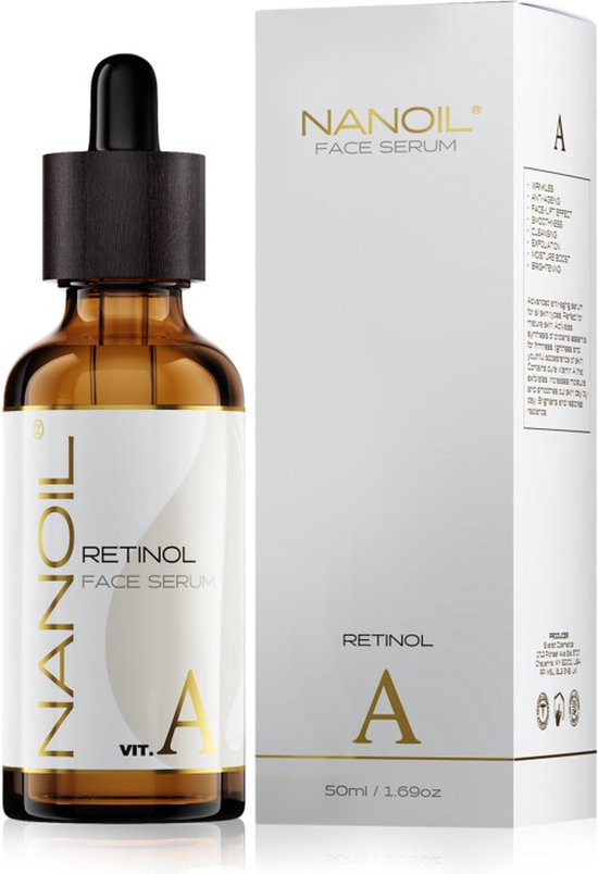 550x804-45 Nanoil - Retinol Face Serum - 50ml - Image 1
