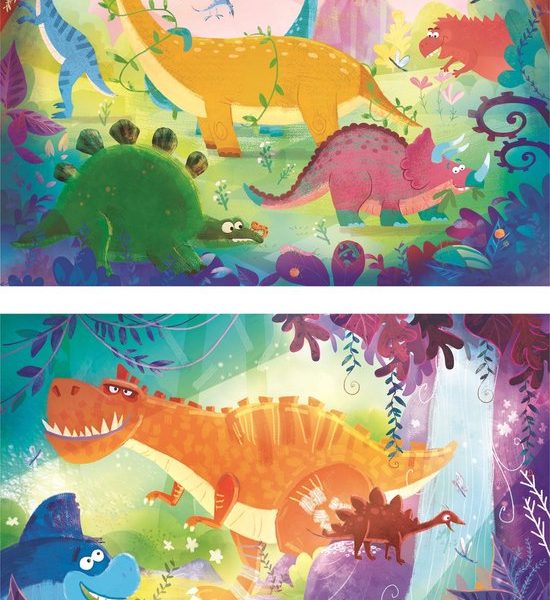 Clementoni Puzzel 2x20 stukjes Dino