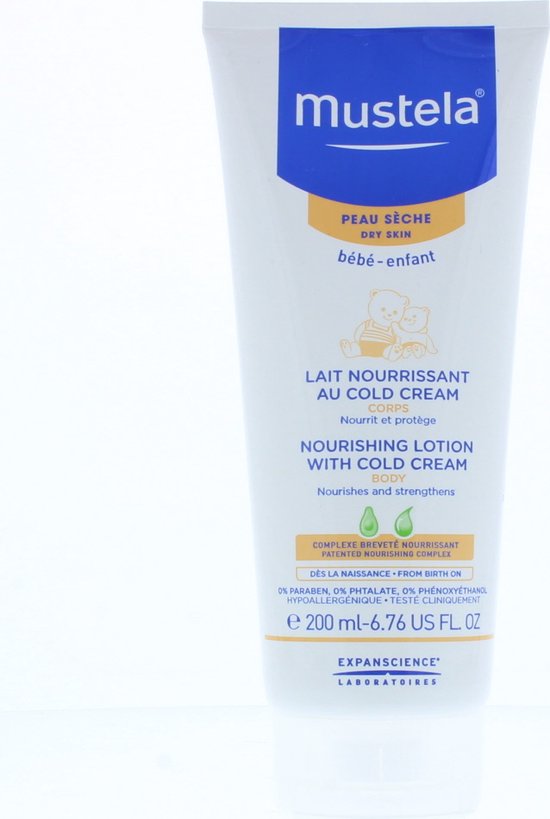550x819-33 Mustela Cold Cream Nourishing Milk 200ml - Image 1