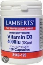 Lamberts Vitamine D3 4000IE 100 mcg - 120 capsules - Image 2