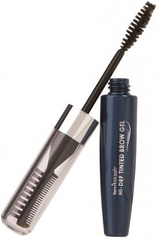 550x831-8-2 RevitaLash Hi Def Tinted Brow Gel Dark Brown 7 4ml - Image 1
