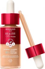 Bourjois Healthy Mix - 57N - Bronze, Serum Foundation, laat de huid onmiddellijk stralen, hydrateert tot 24 uur lang, vegan formule, dauwachtige finish, houdt de hele dag lang, 30 ml - Image 8