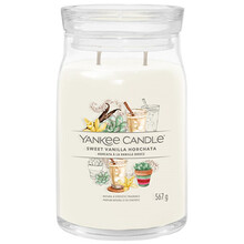 Sweet Vanilla Horchata Signature Candle ( sladký vanilkový nápoj horchata) - Vonná svíčka 567.0g - Image 1