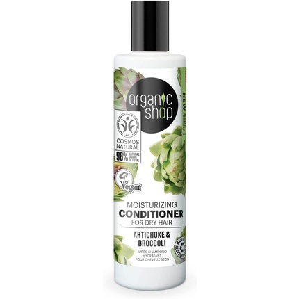 55gZganwMPvgg4yy9xdY9P Organic Shop Artichoke Moisturizing Acondicionador Cabello Seco 280ml - Image 1