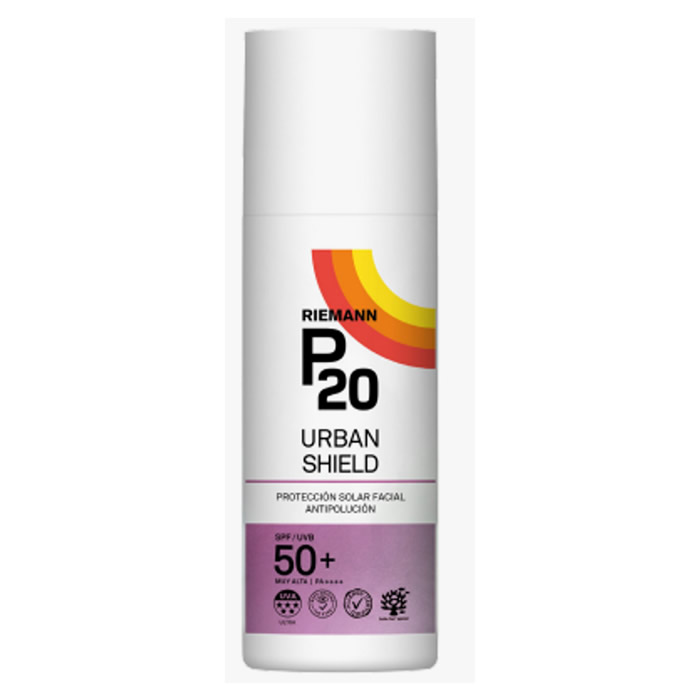 5701943102923 Riemann P20 Photoprotector Urban Shield Facial Photoprotector Sp50+ 50ml - Image 1