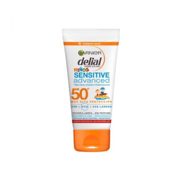 Garnier Ninos Sensitive Advanced Tubo Spf50+ 50 Ml By L'oreal 50 Ml
