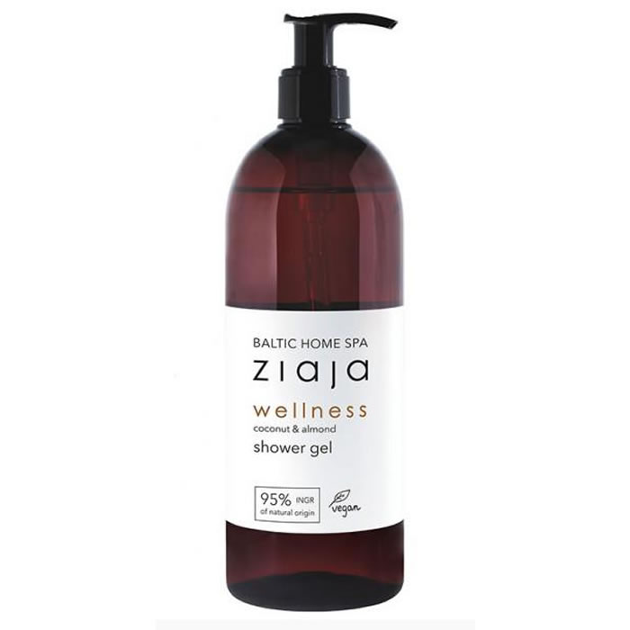 5901887051473_1 Baltic Home Spa Wellness Almond & Coconut Shower Gel By Ziaja 500 Ml - Image 1
