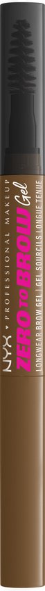 65x840-6 NYX Professional Makeup Zero to Brow - Taupe - Wenkbrauwgel Taupe - Image 1