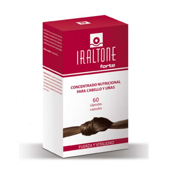 Iraltone Forte Hair & Nails Nutritional Concentrate 60 Capsules