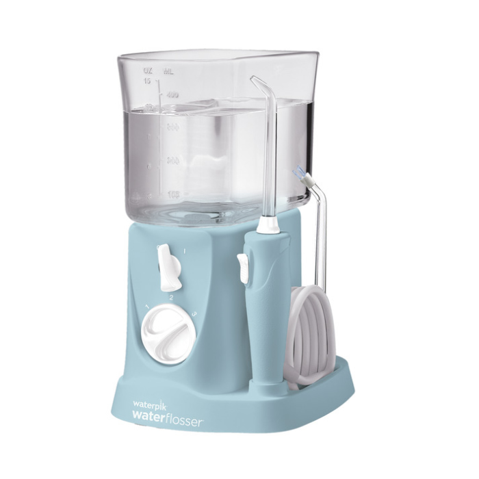 677824_fee18a46bab9ac5f7ca28530f20ad3e4 Waterpik Traveler Oral Irrigator Wp316ed Blue - Image 1