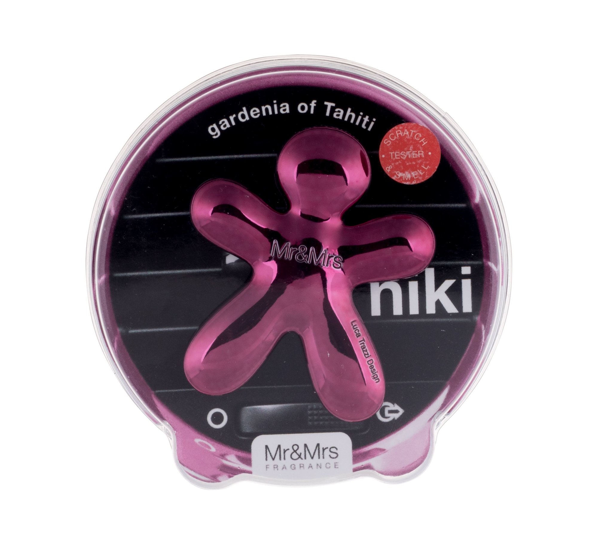 68404_28988c6b11c7e489a9594d3ca7a0045f MrMrs Niki Car air freshener JNIKIBX009V00 Scent for Car Gardenia of Tahiti Fuchsia chrome - Image 1