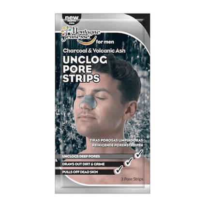 687361_75a4d9cc4a0b45dbe29d27947f59df1b Montagne Jeunesse Charcoal Volcanic Ash Unclog Pore Strips 3 Units - Image 1
