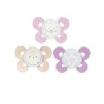 Silicone Pacifier Chicco Physio Comfort Girl 6-16 M 2u