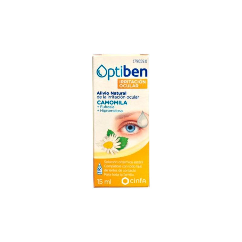 698923_a16685cab5affc8471d9fbf43ea6c722 Optiben Irritated Eyes Sterile Eye Dryness Bottle 15ml - Image 1
