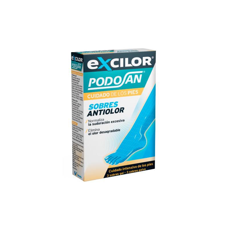 699192_46c9134c7f6bd63adcade43e2829f7d8 Podosan Excilor Foot Deodorant 6 Envelopes - Image 1