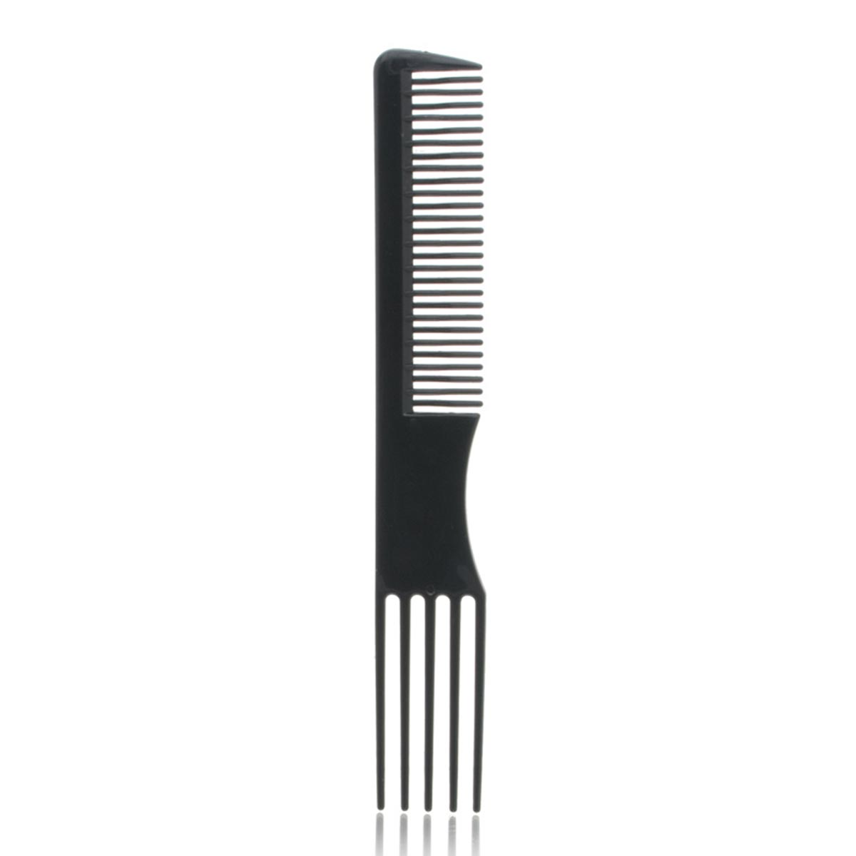 706646_6b5567a770234c86ff5f30d7050ca0c3 Eurostil Curvado Peine Negro Negro 19cm 1un - Image 1