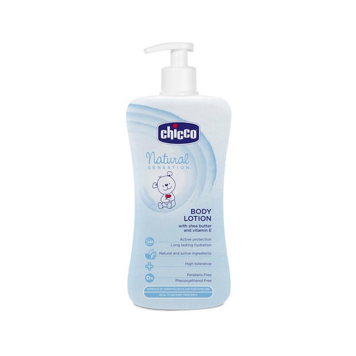 8058664163755 Chicco Natural Sensation Baby Body Lotion 500ml - Image 1