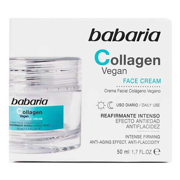 8410412100625 Babaria Collagen Vegan Face Cream 50ml - Image 1