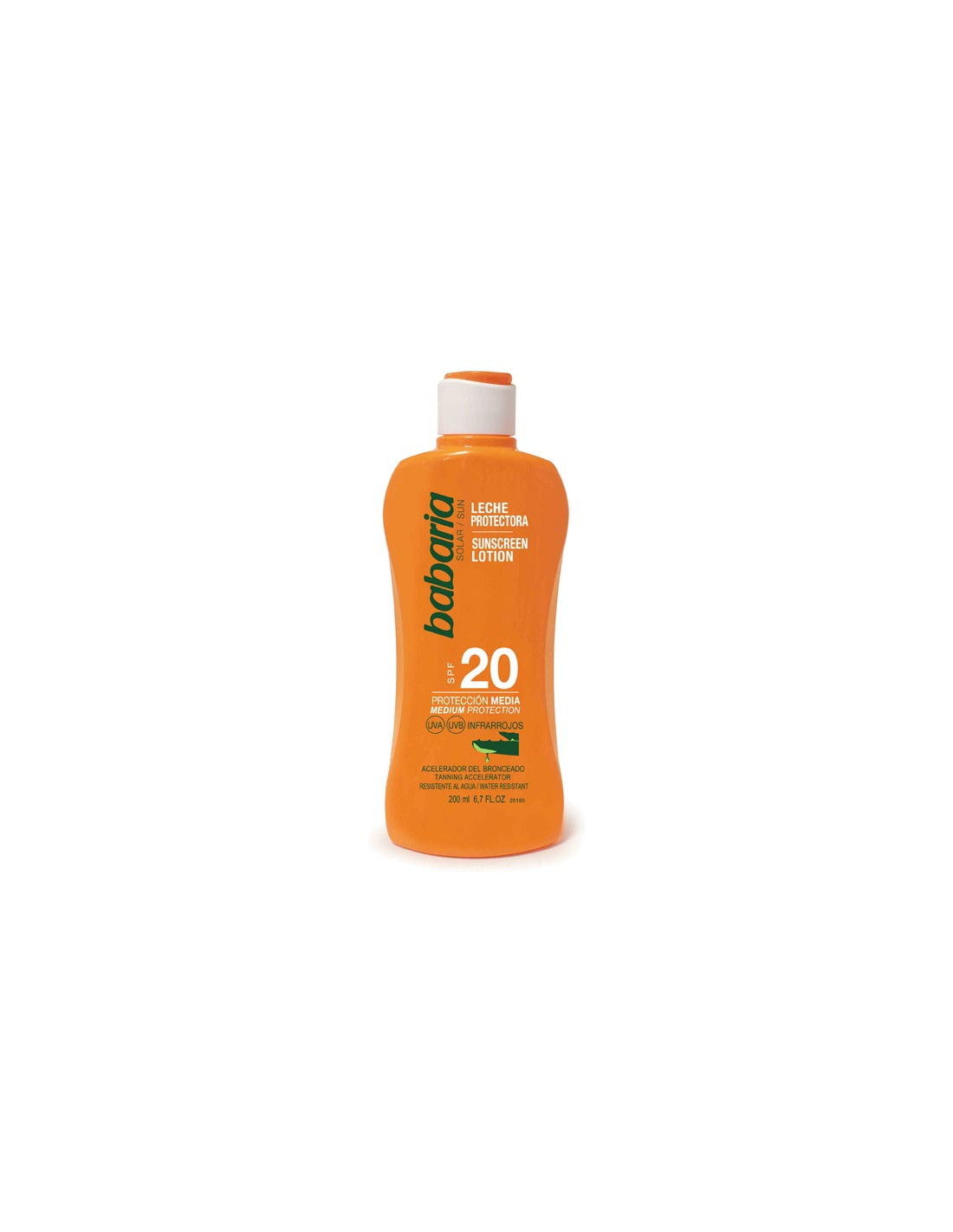 8410412490283 Babaria Sol Leche Protector Aloe Sfp20 300ml - Image 1