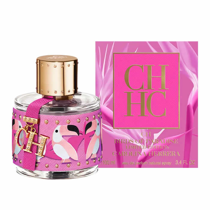 8411061085530 Carolina Herrera CH Birds Of Paradise Eau De Parfum Spray 100ml Limited Edition - Image 1